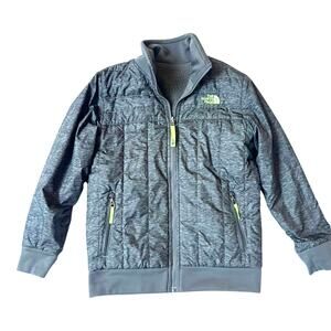 The North Face Boys Yukon Heatseeker Reversible Jacket M 10/12 Gray